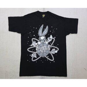 Vintage Lola Bunny 1996 Space Jam T Shirt Looney Tunes Black Sz XL ULTRA RARE